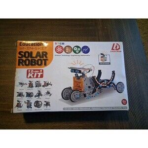 Lucky Doug Solar Robot Kit 12-in-1 Science STEM Toys Kids Aged 8 And Older